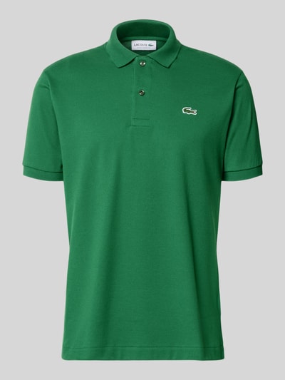 Produktfoto, zielona koszulka polo o kroju regular fit z czystej bawełny, model 'CORE' od Lacoste, jednolita faktura