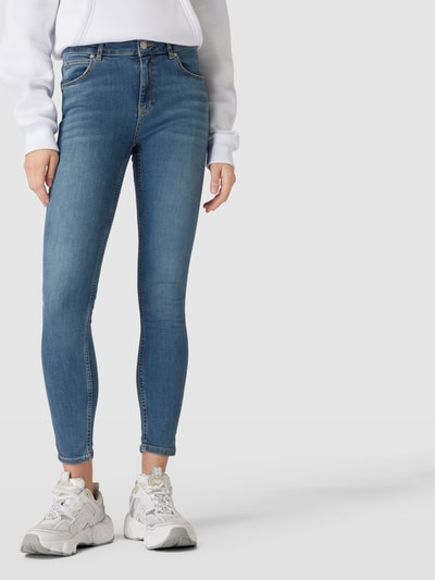 Review Jeansy o kroju skinny fit Jeansowy niebieski 4