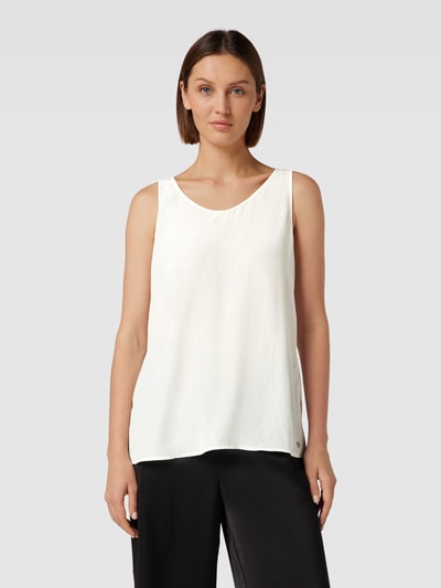 Marc Cain Blouse in mouwloos design Offwhite - 4