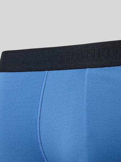 Hanro Boxershort met elastische band met logo Hemelsblauw - 2