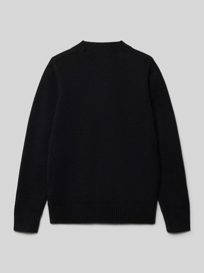 Jack & Jones Regular Fit Jacke in Strick-Optik Modell 'JORN' Black 3