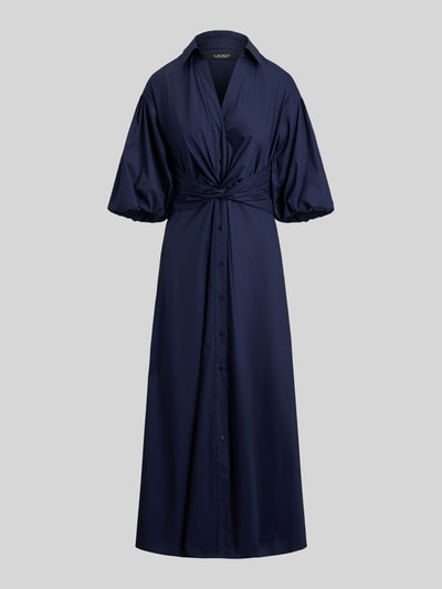 Lauren Ralph Lauren A-Linien Freizeitkleid aus Baumwoll-Mix Marine 2