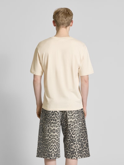 REVIEW T-Shirt mit Rundhalsausschnitt Ecru 5