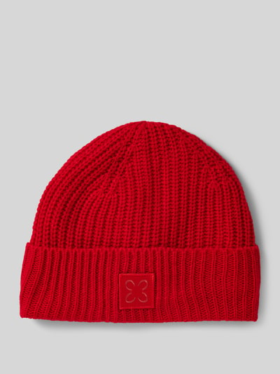 Codello Beanie met brede omslag Rood - 1