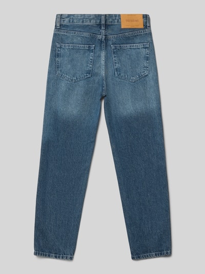 Only & Sons Jeansy o kroju straight fit z czystej bawełny model ‘EDGE’ Niebieski 3