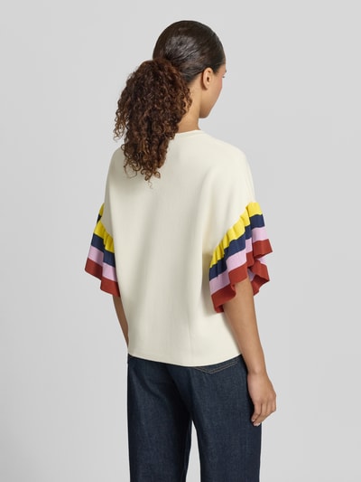 Essentiel Antwerp Boxy Fit Pullover aus Viskose-Mix Modell 'JANUARY' Offwhite 5