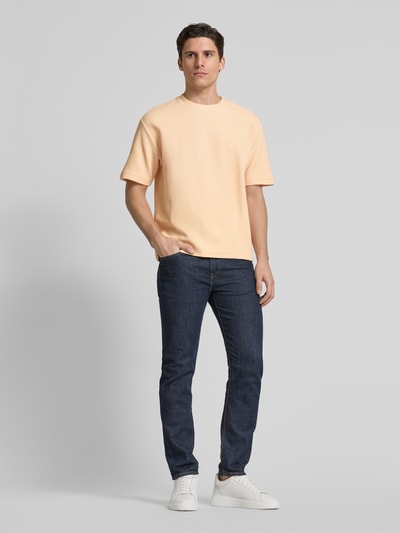 MCNEAL T-Shirt mit Strukturmuster  Apricot 1