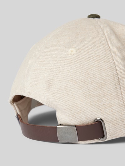 Les Deux Basecap mit Label-Stitching und Viskose-Anteil Offwhite 3