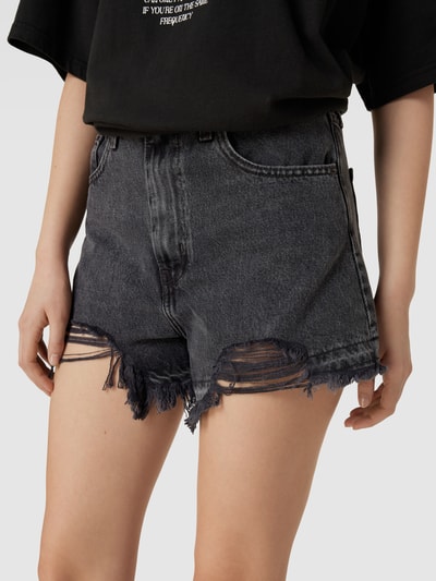 Levi's® Mom Fit Jeansshorts  im 5-Pocket-Design Black 3