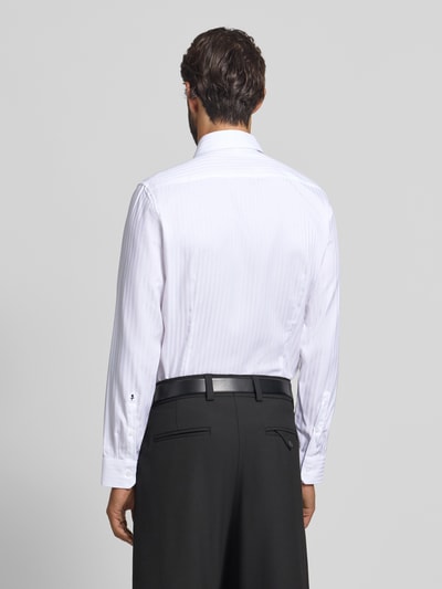 SEIDENSTICKER Koszula biznesowa o kroju slim fit z kołnierzykiem typu kent Biały 5