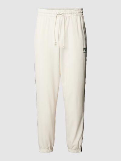 PUMA PERFORMANCE Sweatpants mit Logo-Stitching Offwhite 2