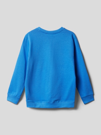 Blue Seven Sweatshirt met motiefprint Koningsblauw - 3