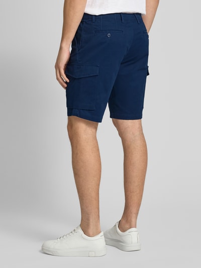 Tommy Hilfiger Regular Fit Cargoshorts mit Gürtelschlaufen Blau 5