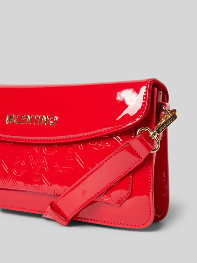 VALENTINO BAGS Handtasche mit Label-Applikation Modell 'GERANIUM' Rot 2