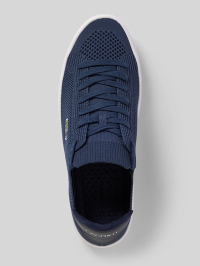 Lacoste Sneakers met ajourpatroon, model 'LA' Marineblauw - 3