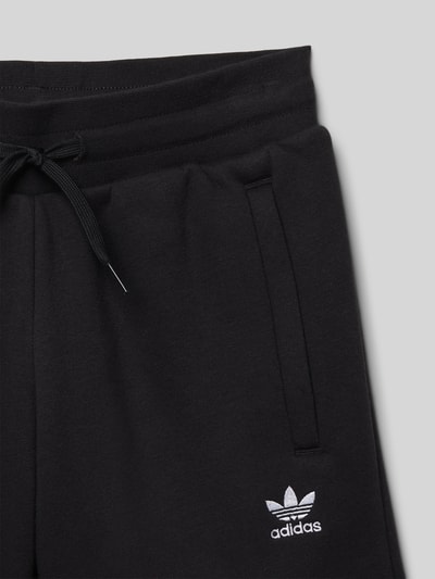 adidas Originals Regular Fit Sweatshorts mit Label-Stitching Black 2