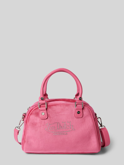 Von Dutch Handtasche mit Ziersteinbesatz Modell 'KAILEN' Pink 2