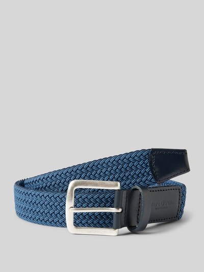 Marc O'Polo Riem in gevlochten look Marineblauw - 1