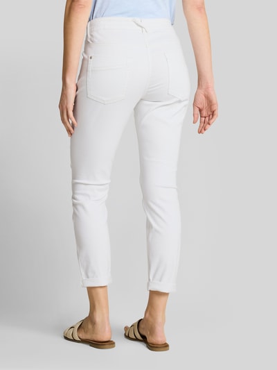 Tom Tailor Tapered Hose aus Baumwoll-Mix mit Tunnelzug Offwhite 5