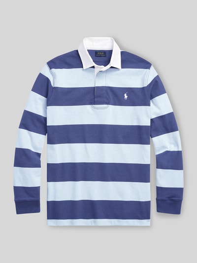 Polo Ralph Lauren Regular Fit Rugbyshirt aus reiner Baumwolle Blau 2