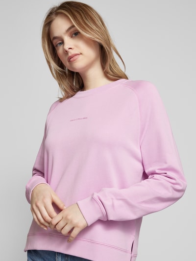 Marc O'Polo DENIM Sweatshirt mit Label-Detail Rosa 3