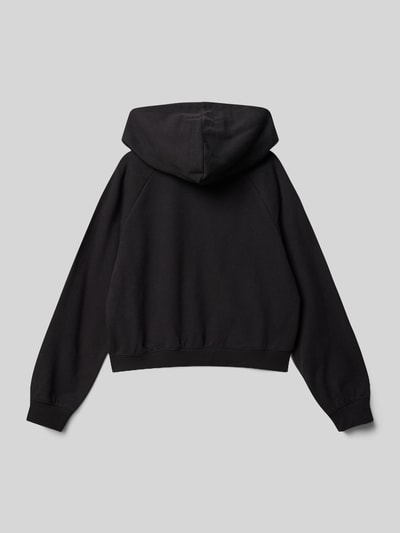 CHAMPION Sweatjacke mit Label-Stitching Black 3