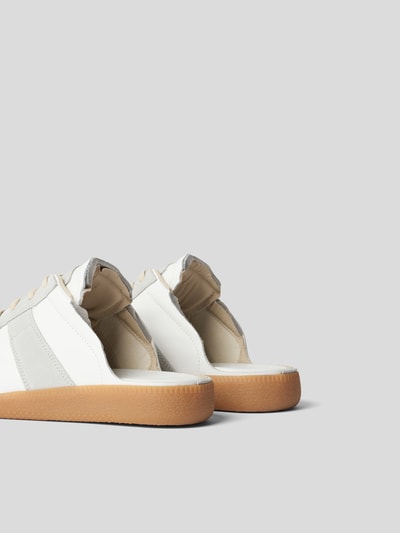 Maison Margiela Pantoletten mit Brand-Patch Sand 3