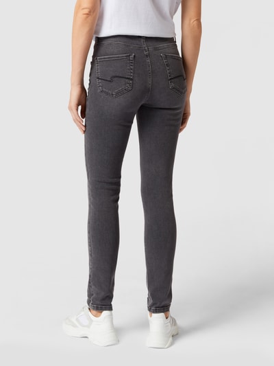 Angels Skinny fit jeans met labelpatch  Antraciet - 5