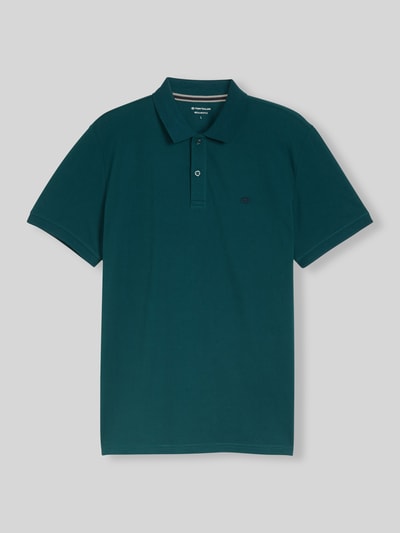 Tom Tailor Regular Fit Poloshirt aus reiner Baumwolle Petrol 2