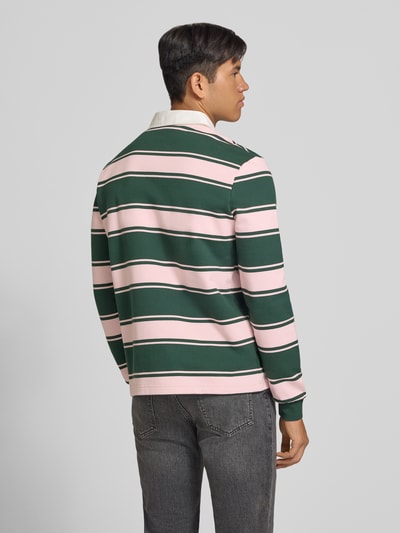 REVIEW Regular Fit Sweatshirt aus Baumwoll-Mix Dunkelgruen 5