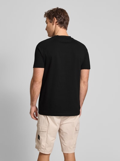 BOSS Green T-shirt met labelprint Zwart - 5