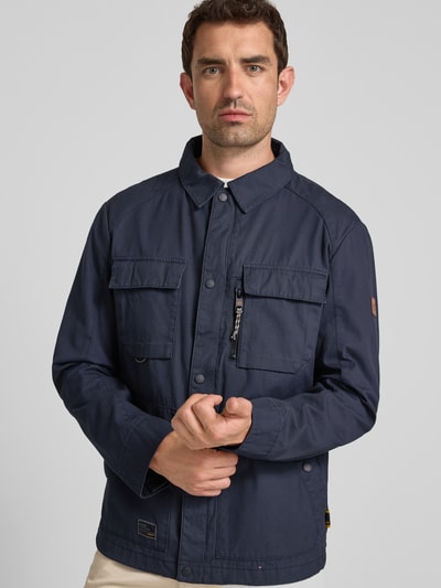 camel active Jacke mit Umlegekragen und Brusttaschen Marine 3