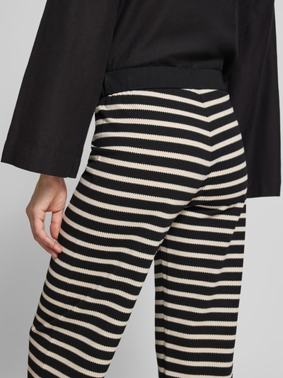Stehmann Hose im Allover-Look Modell 'Filiz' Black 3