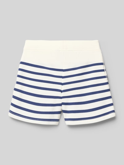 Produktfoto, Regular Fit Sweatshorts aus katoenmix van Polo Ralph Lauren Kids met all-over streepmotief, elastische, geribde boord, zij-steekzakken, sweatmateriaal