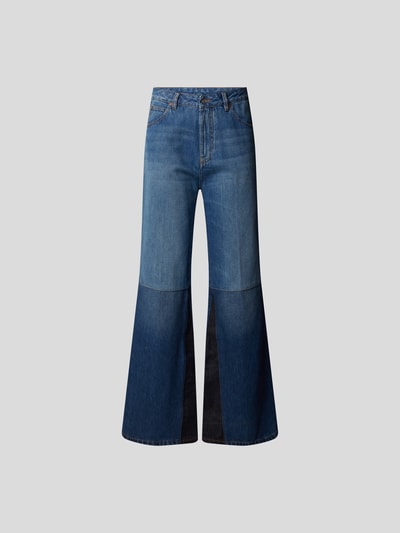 Victoria Beckham Wide Leg Jeans Blau 2