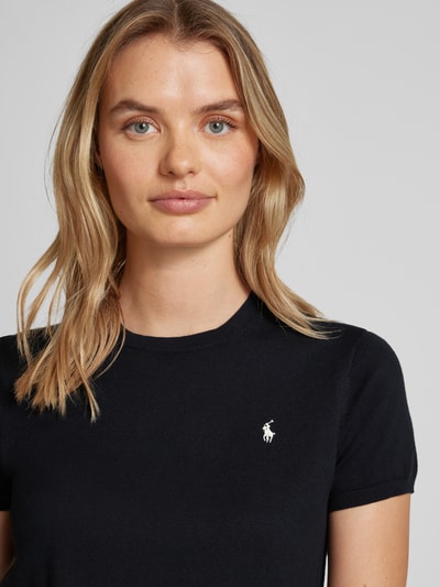 Polo Ralph Lauren T-Shirt mit Logo-Stitching Black 3