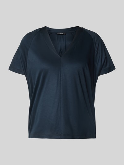 OPUS Regular Fit T-Shirt aus reiner Viskose Modell 'Sanebie' ' Dunkelblau 1