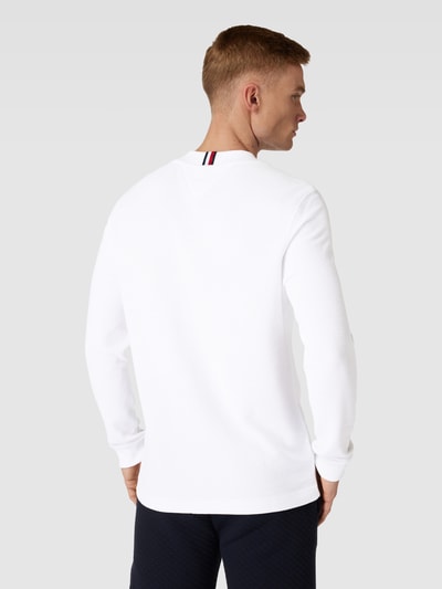 Tommy Hilfiger Sweatshirt met structuurmotief Wit - 5