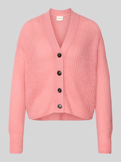 Closed Strickjacke aus Alpaka-Mix mit V-Ausschnitt Rose 1