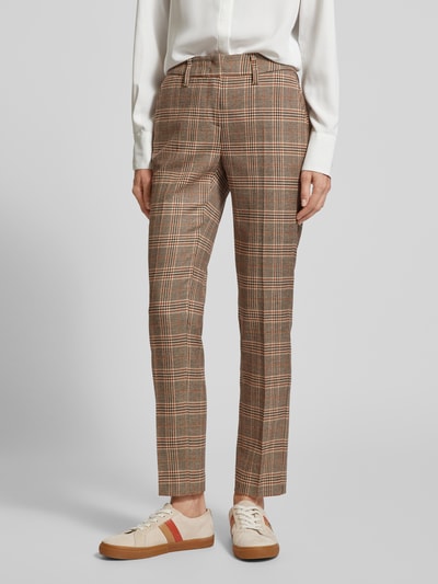 Gardeur Broek met steekzakken, model 'Denise' Cognac - 4