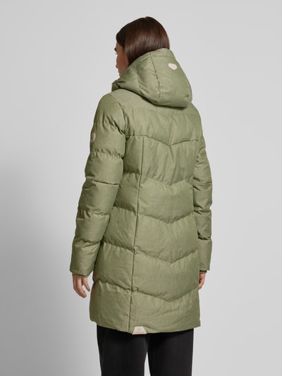 Ragwear Gewatteerde parka met capuchon, model 'Pavla' Rietgroen - 5