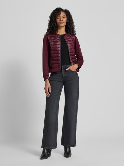 monari Jacke mit Reißverschluss Bordeaux 1
