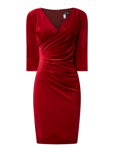 Paradi Cocktailkleid aus Samt  Bordeaux 2