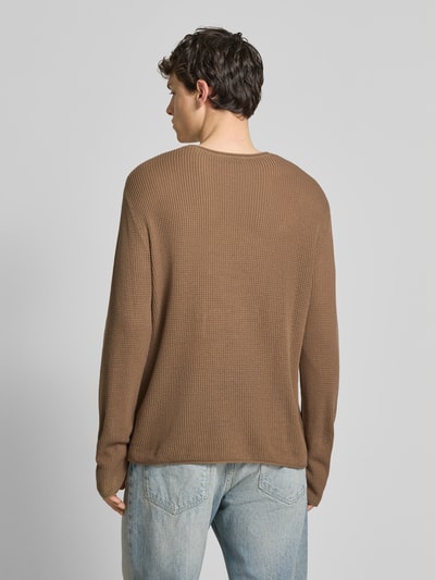 REVIEW Strickpullover mit Rundhalsausschnitt Mud 5