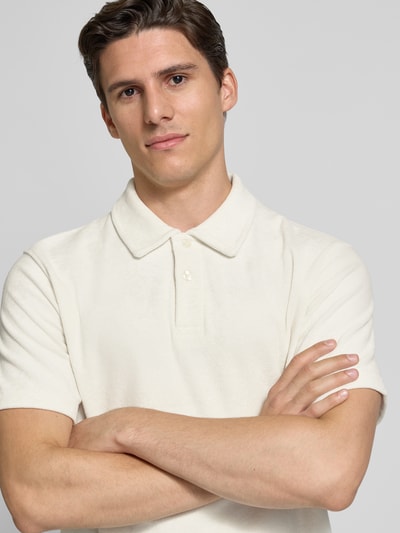 Jack & Jones Premium Poloshirt met korte knoopsluiting Wit - 3
