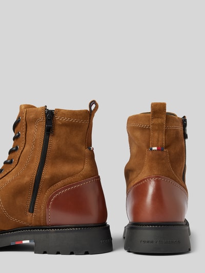 Tommy Hilfiger Chelsea Boots mit Label-Details Cognac 2