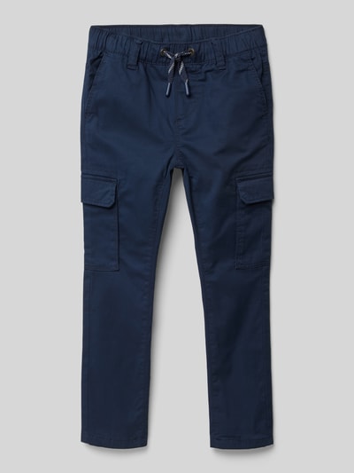 s.Oliver RED LABEL Regular Fit Jogpants mit Baumwoll-Futter Modell 'PELLE' Marine 1