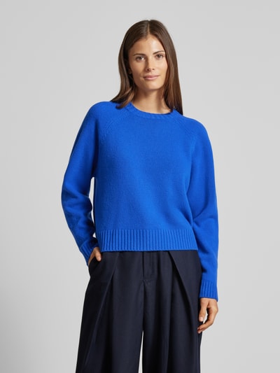 Weekend Max Mara Strickpullover mit gerippten Abschlüssen Modell 'GABBIA' Royal 4