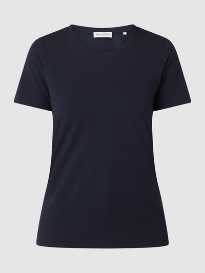 Marc O'Polo T-shirt met ronde hals Marineblauw - 2