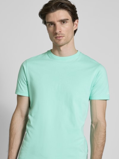 MC2 Saint Barth T-shirt met ronde hals, model 'DOVER' Mintgroen - 3